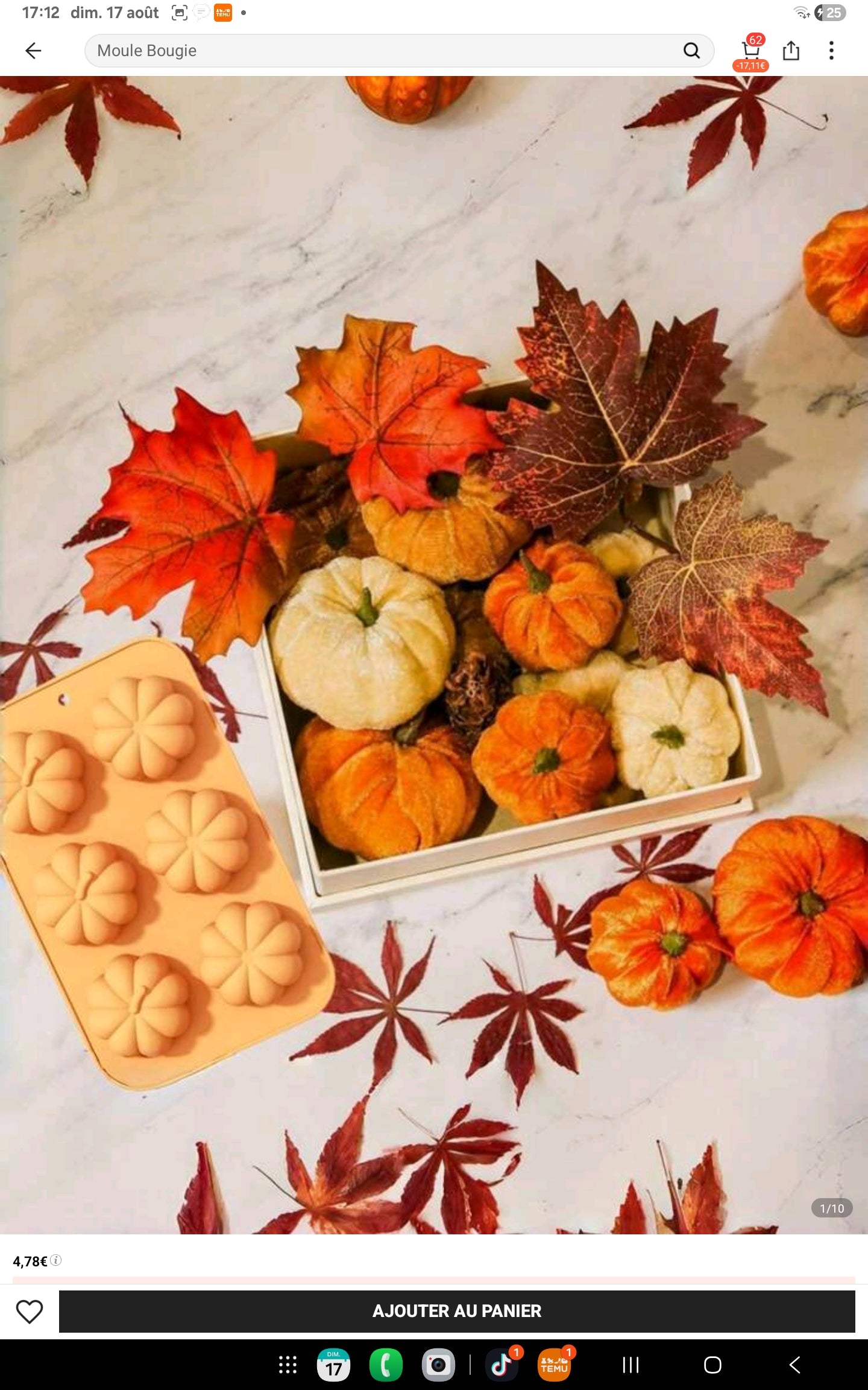 Fondants automne