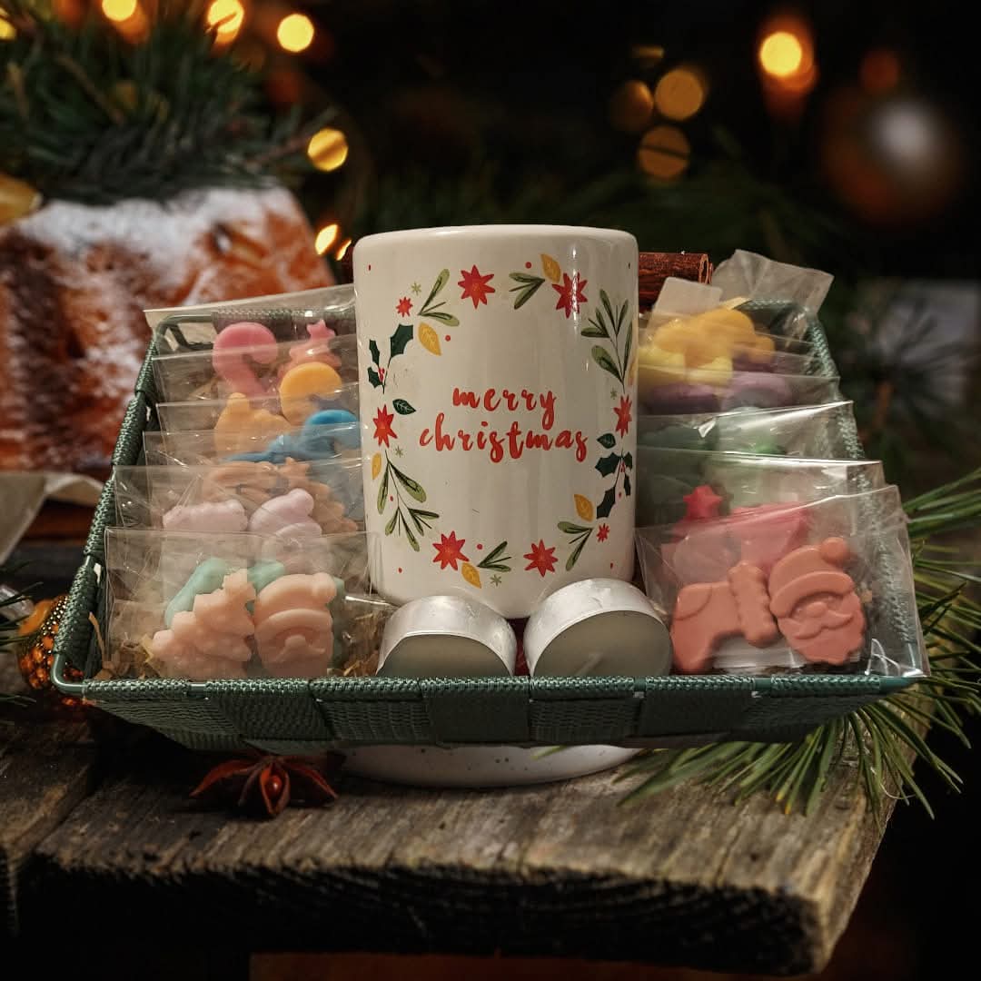 Panier Noël avec brûleur