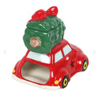 Brûleur voiture et sapin