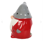 Brûleur Gnome rouge et gris