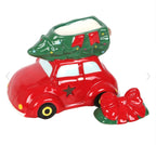 Brûleur voiture et sapin